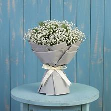 Букет цветов из:  Гипсофила в Калниболотской