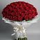 Букет 101 Красная роза Блэк Мэджик в Калниболотской