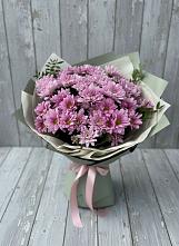 Букет цветов из:  Хризантемы в Калниболотской