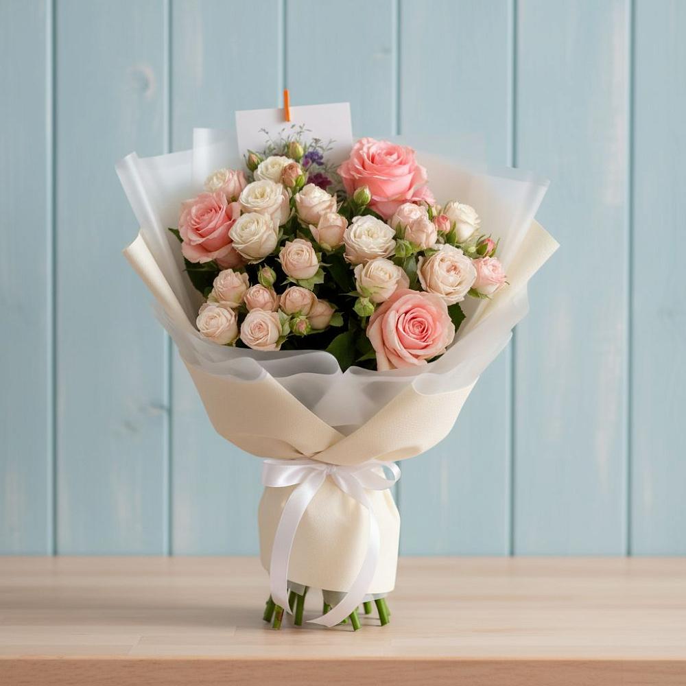 Букет цветов из: Розы в Калниболотской