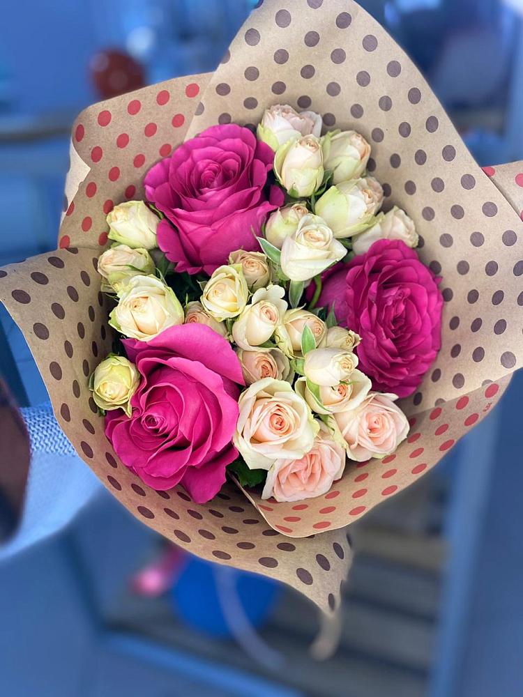 Букет цветов из: Розы в Калниболотской