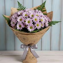 Букет цветов из:  Хризантемы в Калниболотской