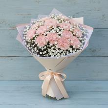 Букет цветов из:  Гвоздики в Калниболотской