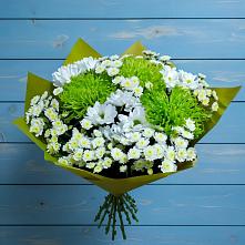 Букет цветов из:  Хризантемы в Калниболотской