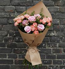 Букет цветов из:  Розы в Калниболотской
