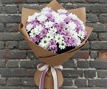 Букет цветов из:  Хризантемы в Калниболотской