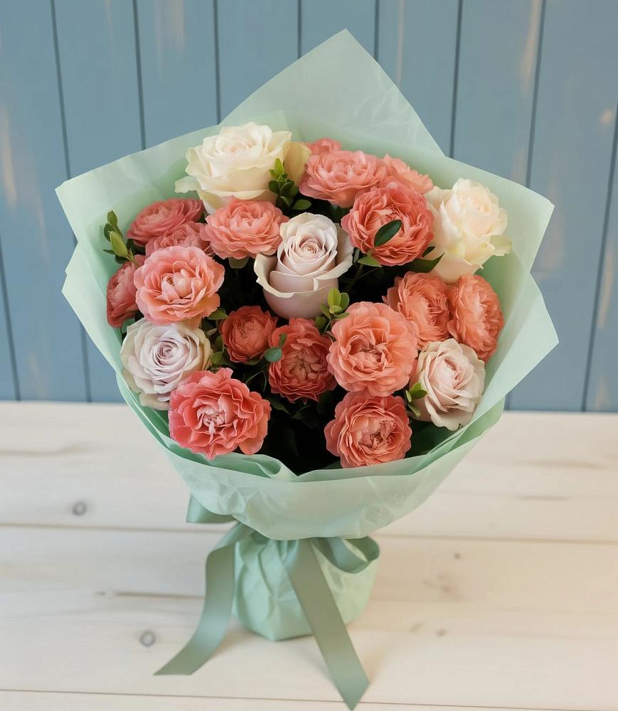 Букет цветов из: Розы в Калниболотской