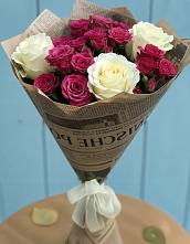 Букет цветов из:  Розы в Калниболотской