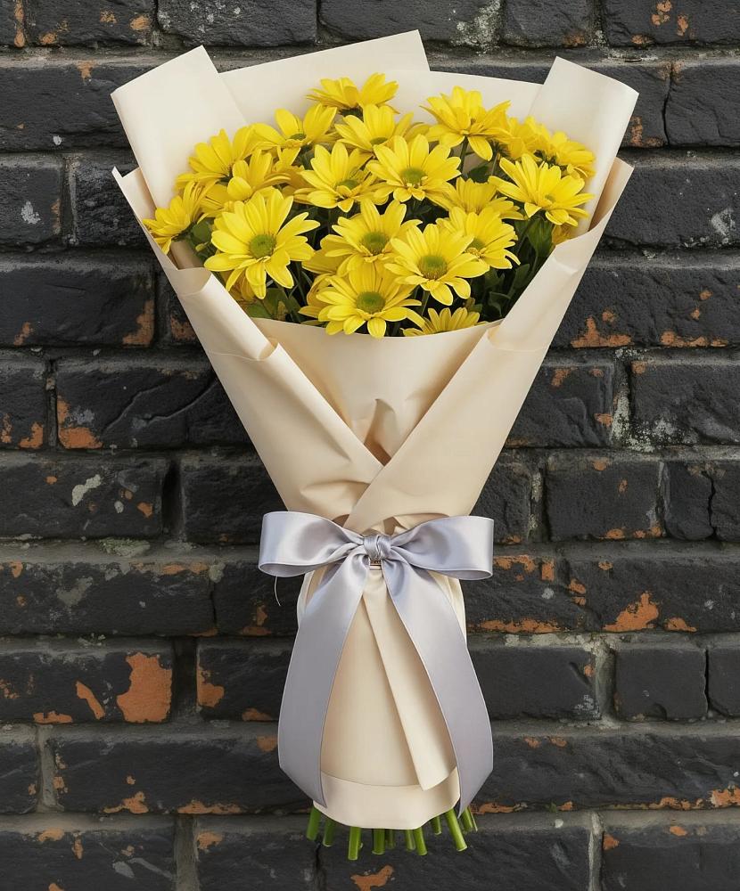 Букет цветов из: Хризантемы в Калниболотской